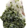 Marokkanische Epidotkristalle auf natürlicher Matrix - 6