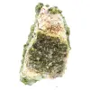 Grüne Epidotkristalle auf einer Matrix aus dem Hohen Atlas - 3