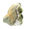 Grüne Epidotkristalle auf Matrix aus Marokko - 5