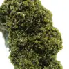 Epidotkristalle aus Marokko auf beiger Matrix - 6