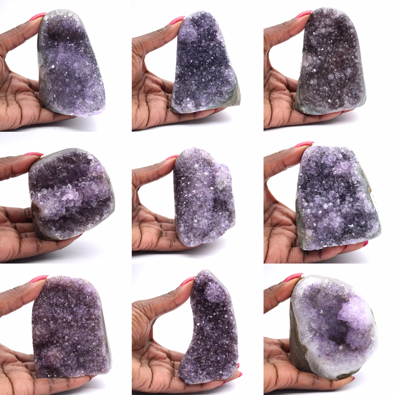 Amethyst-Geode aus Brasilien: Echtes Sammlerstück