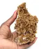 Marokkanische Barytmünze mit braunen Kristallen - 0