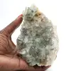 Grüner Fluorit aus Marokko: Sammlungsexemplar auf Ganggestein - 0