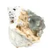 Grünes Fluorit-Mineral: Kristalle auf Matrix zur Dekoration - 4