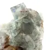 Geologisches Fluorit-Exemplar: Marokkanischer Stein mit Kristallen - 6
