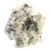 Rohfluorit aus Marokko: Großer grüner Kristall auf Wirtsgestein - 3