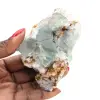 Grüner Fluorit auf Matrix: Kleines Sammlerstück aus Marokko - 0