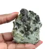 Probe von marokkanischem Epidot, kristallisiert auf Matrix - 0