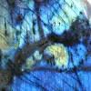 Polierter Labradorit-Naturstein, Ornament - 6