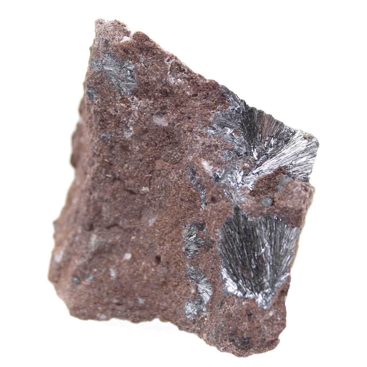 Mikroprobe Pyrolusit, natürliches Gestein