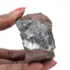 Kleine Pyrolusitkristalle auf authentischer Matrix - 1
