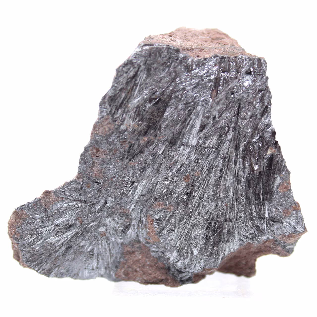 Kleines Pyrolusit-Ornament, Kristallisation