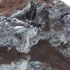 Sammlung eines großen Stücks kristallisierten Pyrolusits - 2
