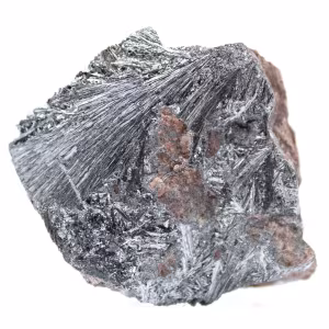 Pyrolusit auf Ganggestein, Sammlung und Dekoration