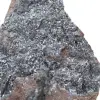 Pyrolusit, Rohgestein, Feinkristallisation, Marokko - 2