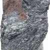 Pyrolusit-Exemplar auf Wirtsgestein, Sammlung - 3