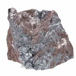 Pyrolusit-Exemplar: Dekoration und Mineralogie