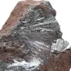 Pyrolusitkristalle, Mineralgestein Marokko - 2