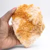 Exemplar von orangefarbenem Baryt aus Marokko in Kristallform - 4