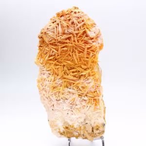 Natürliche orange Barytkristalle aus Marokko