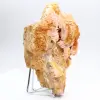 Exemplar von marokkanischem orangefarbenem Baryt in natürlichen Kristallen - 2