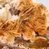 Exemplar von orangefarbenem Baryt aus Marokko in Kristallform - 3
