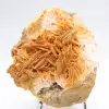 Kompaktes orangefarbenes Baryt-Exemplar aus Marokko - 0