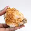 Kompaktes orangefarbenes Baryt-Exemplar aus Marokko - 4