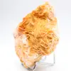 Marokkanischer orangefarbener Baryt mit natürlichen Kristallen - 1
