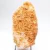 Exemplar von marokkanischem orangefarbenem Baryt in natürlichen Kristallen - 9