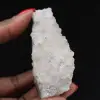 Rohquarz aus Marokko, Kristalle mit Goethit-Einschlüssen - 3