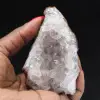 Rohquarz aus Marokko, Kristalle mit Goethit-Einschlüssen - 11
