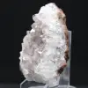 Quarz- und Goethit-Drusen, marokkanischer Naturstein, 225 g - 2