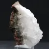 Große Quarz-Druse mit Goethit-Einschluss, Marokko - 2