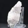 Quarzdrusen mit Goethit-Einschlüssen, Rohstein 130 g - 2