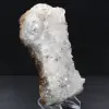 Rohquarz aus Marokko mit Goethitfäden, Drusen und Kristallen - 2