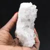 Rohquarz aus Marokko, Kristalle mit Goethit-Einschlüssen - 15