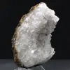 Quarz- und Goethit-Exemplar aus Marokko, Filamentgeode - 2