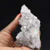 Quarzgeode mit Goethit-Einschlüssen, marokkanisches Mineralgestein - 0
