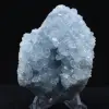 Kleine Celestin-Geode: Sammlermineral - 0