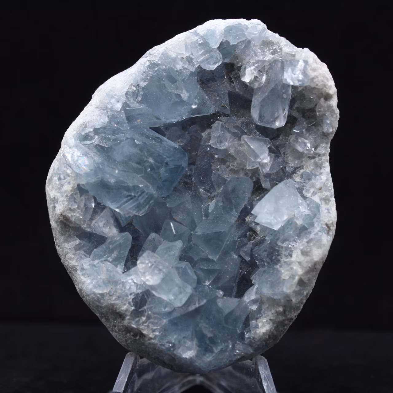Blauer Celestit: Madagassisches mineralogisches Exemplar
