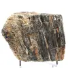 Massiver schwarzer Turmalin – natürlicher Block aus Madagaskar - 0