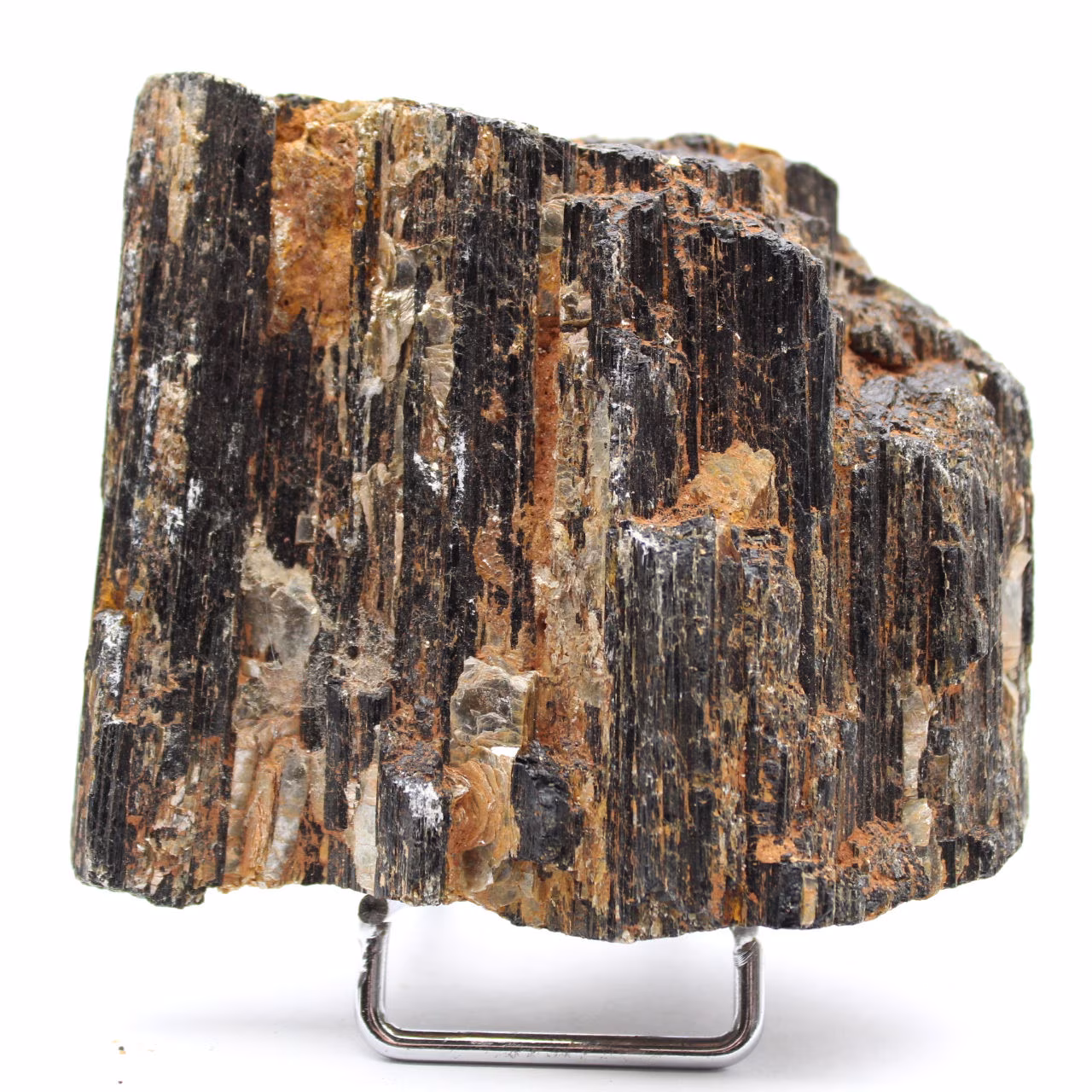 Schwarzer Turmalin aus Madagaskar – Rohkristall