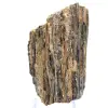 Roher schwarzer Turmalin aus Madagaskar – Tafelstein - 0