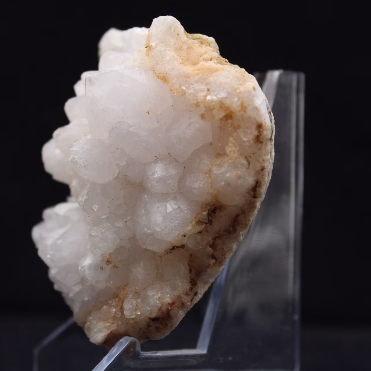 Natürliche Kristallisation von Blumenquarz aus Marokko