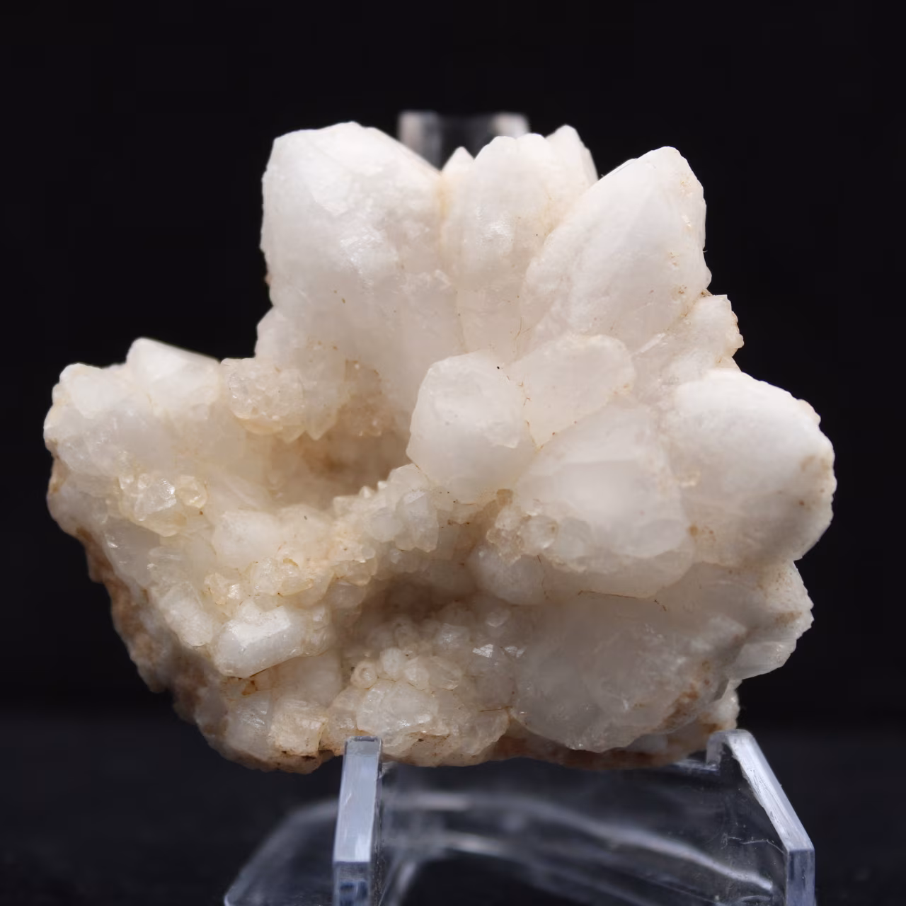 Marokkanischer Blütenquarz mit ausgewogener Formation
