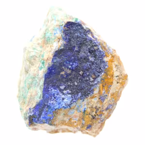 Mineralien Malachit und Azurit aus Marokko