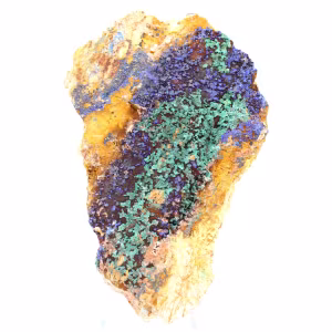 Azurit-Malachit-Mineralien Marokko