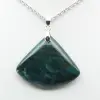 Anhänger aus blauem Madagaskar-Apatit – Glasglanz - 1