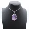 Amethyst-Anhänger – Natürliches violettes Leuchten - 0